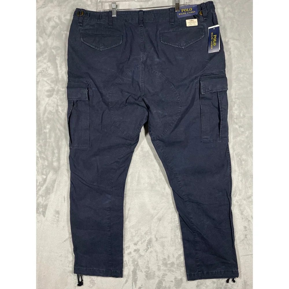 Polo Ralph Lauren Mens Surplus Chino Utility Cargo Pants Navy 40x32 710671176003